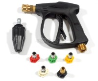 FGK-02 2175psi Pressure Washer Gun Kit with Rotary Turbo Nozzle and Set of 5 Quick-Connect Nozzles
