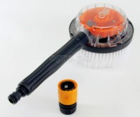PWB-01HQC Rotary Cleaning Brush Attachment for Garden Hose Quick Connector