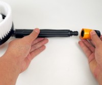 PWB-01HQC Rotary Cleaning Brush Attachment for Garden Hose Quick Connector