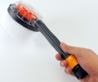 PWB-01HQC Rotary Cleaning Brush Attachment for Garden Hose Quick Connector