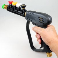 PWG-10 4000psi Wash Gun Kit with Mini Extension Lance and Pack of 5 Quick-Connect Nozzle Tips
