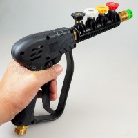 PWG-10 4000psi Wash Gun Kit with Mini Extension Lance and Pack of 5 Quick-Connect Nozzle Tips