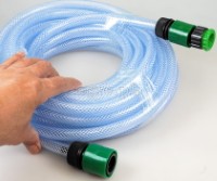 QGH-01 5 mtrs /10 mtrs PVC Garden Hose with Quick Connectors Set