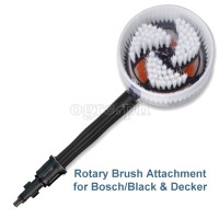 PWB-01BSC Rotary Cleaning Brush Attachment for Bosch/Black & Decker/AR/Michelin/Fujima