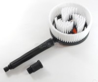 PWB-01M22 Rotary Cleaning Brush Attachment for Wash Guns with M22 Threaded Outlet
