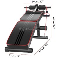 LT-550 Foldable Multi-function Fitness Exercise Bench