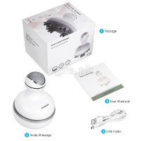 ST-702 Cordless Pulse Vibration Massager USB Rechargeable