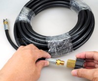 PWA-08 Metric M22 Female Twist Connector to 1/4 BSP Female Adapter
