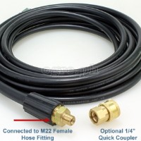 PWA-09 M22M x G-1/4 BSPM Pressure Washer Converter / Adapter