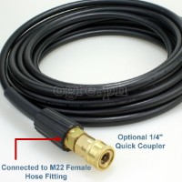PWA-09 M22M x G-1/4 BSPM Pressure Washer Converter / Adapter