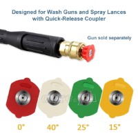 PWN-02 Pack of 5 Quick-Change Wash Gun Nozzles