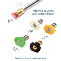 PWN-02 Pack of 5 Quick-Change Wash Gun Nozzles