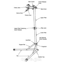 RS-5000 Portable Bike Maintenance Stand