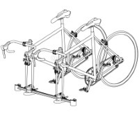 Vergo-TF2 In-Vehicle Bicycle Transport Base (2 bikes)