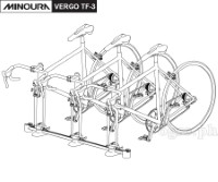 Vergo-TF3 In-Vehicle Bicycle Transport Base (3 bikes)