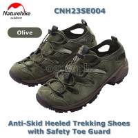 CNH23SE004 Anti-Skid Heeled Trekking Shoes with Anti-Collision Toe Design
