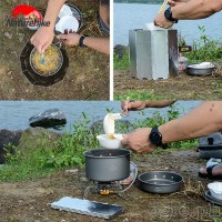 NH15F008-B Outdoor Cooking Wind Shield NH15F008-B (8-Fold) / NH20CJ008 (10-Fold)