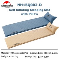 NH15Q002-D Self-Inflating Sleeping Mat with Pillow