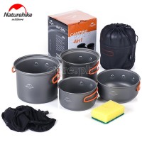 NH15T401-G 4-pc Outdoor Cookware Set