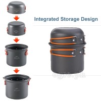 NH15T401-G 4-pc Outdoor Cookware Set