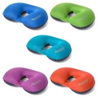NH17T013-U Inflatable U-Shape Travel Pillow (with Patented Button Valve) 