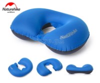 NH17T013-U Inflatable U-Shape Travel Pillow (with Patented Button Valve) 
