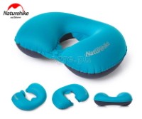 NH17T013-U Inflatable U-Shape Travel Pillow (with Patented Button Valve) 