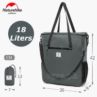 NH18B500-B 18L Foldable Lightweight Water-Resistant Tote Bag