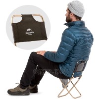NH18M001-Z Folding Mini Stool with Back Rest