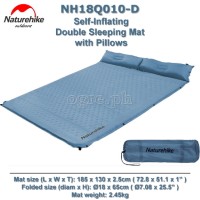 NH18Q010-D Self-Inflating Double Sleeping Mat with Pillows