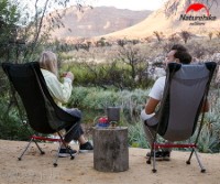 NH18Y060-Z Aluminum Folding Moon Chair (150kg/330lbs Max Load)