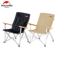 NH19JJ004 Aluminum Folding Chair with Arm Rest