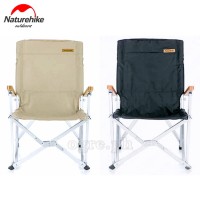 NH19JJ004 Aluminum Folding Chair with Arm Rest