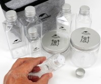 NH19T002-P 8-pcs Spice Cruets Set 