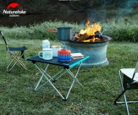 NH19Z008-ZS All Aluminum Folding Mini Table (Small 41 x 34.5 x 29cm)