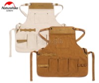 NH20FS038 Heavy Duty Outdoor Apron (Canvas with Leather Trim)