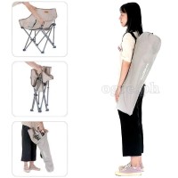 NH20JJ022 Aluminum Folding Half Moon Chair (100kg/220lbs Max Load)