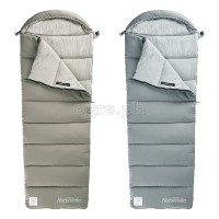 NH20MSD02 M300 Envelope Style Cotton Sleeping Bag with Hood