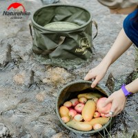 NH20SJ040-20 20L Foldable Waterproof Round Camping Bucket