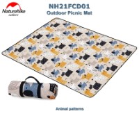 NH21FCD01 Water-Resistant Outdoor Camping / Picnic Mat ~ Large 210cm (6.8ft) x 240cm (7.8ft)