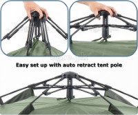 NH21ZP008-4P 4-Person Automatic Pop-up Tent