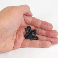 BCB-ALRH10 10 pcs Black Alloy Button Head Hex Bolts for Bike Bottle Cage