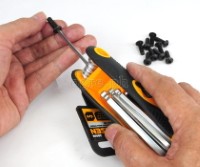 BCB-ALRH10 10 pcs Black Alloy Button Head Hex Bolts for Bike Bottle Cage
