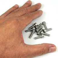 BCB-SSCH10 10 pcs Stainless Steel Cap Head Hex Bolts for Bike Bottle Cage