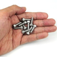 BCB-SSCH10 10 pcs Stainless Steel Cap Head Hex Bolts for Bike Bottle Cage