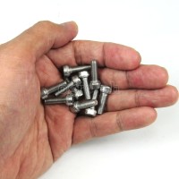 BCB-SSCH10 10 pcs Stainless Steel Cap Head Hex Bolts for Bike Bottle Cage