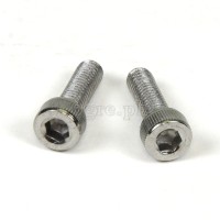 BCB-SSCH2 2 pcs Stainless Steel Cap Head Hex Bolts for Bike Bottle Cage