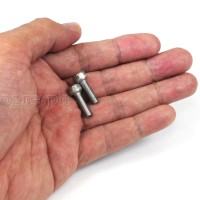 BCB-SSCH2 2 pcs Stainless Steel Cap Head Hex Bolts for Bike Bottle Cage