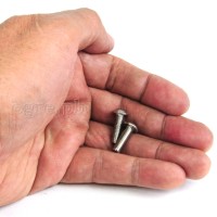 BCB-SSRH2 2 pcs Stainless Steel Button Head Hex Bolts for Bike Bottle Cage