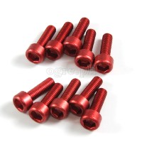 BCB-10X Set of 10pcs Aluminum Alloy Bolts for Bottle Cage
